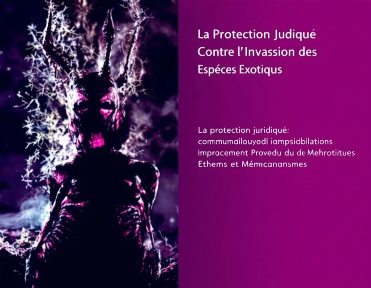 La Protection Juridique Contre l'Invasion des Espèces Exotiques: Enjeux et Mécanismes