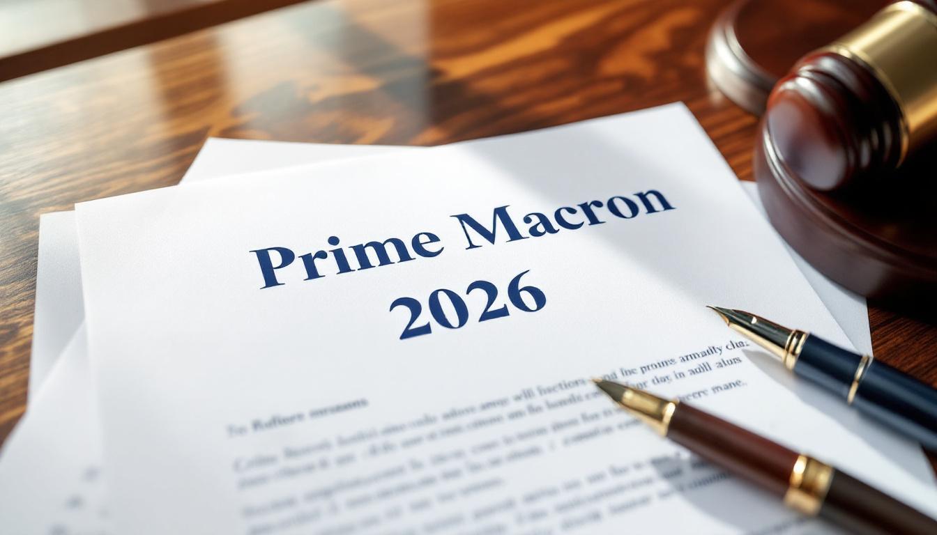 Prime Macron 2026 : Date de versement et conditions légales