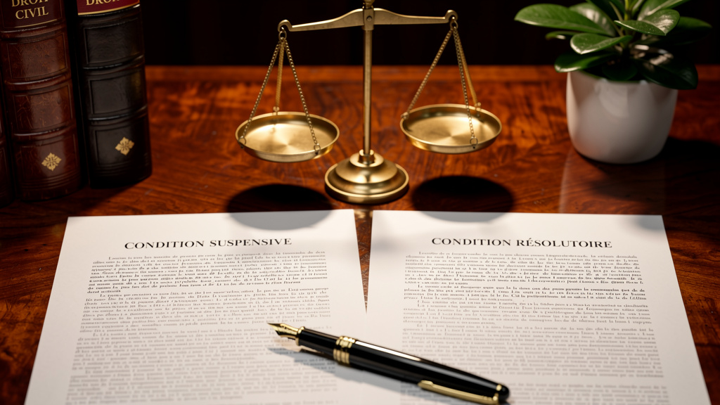Les différences entre condition suspensive définition et résolutoire